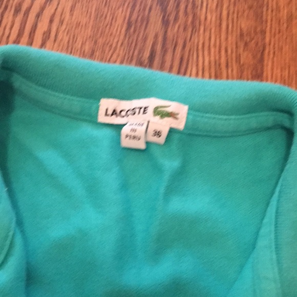 Lacoste polo size small (36) - Picture 2 of 3