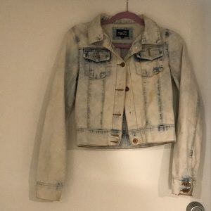 Faded Denim Jean Jacket