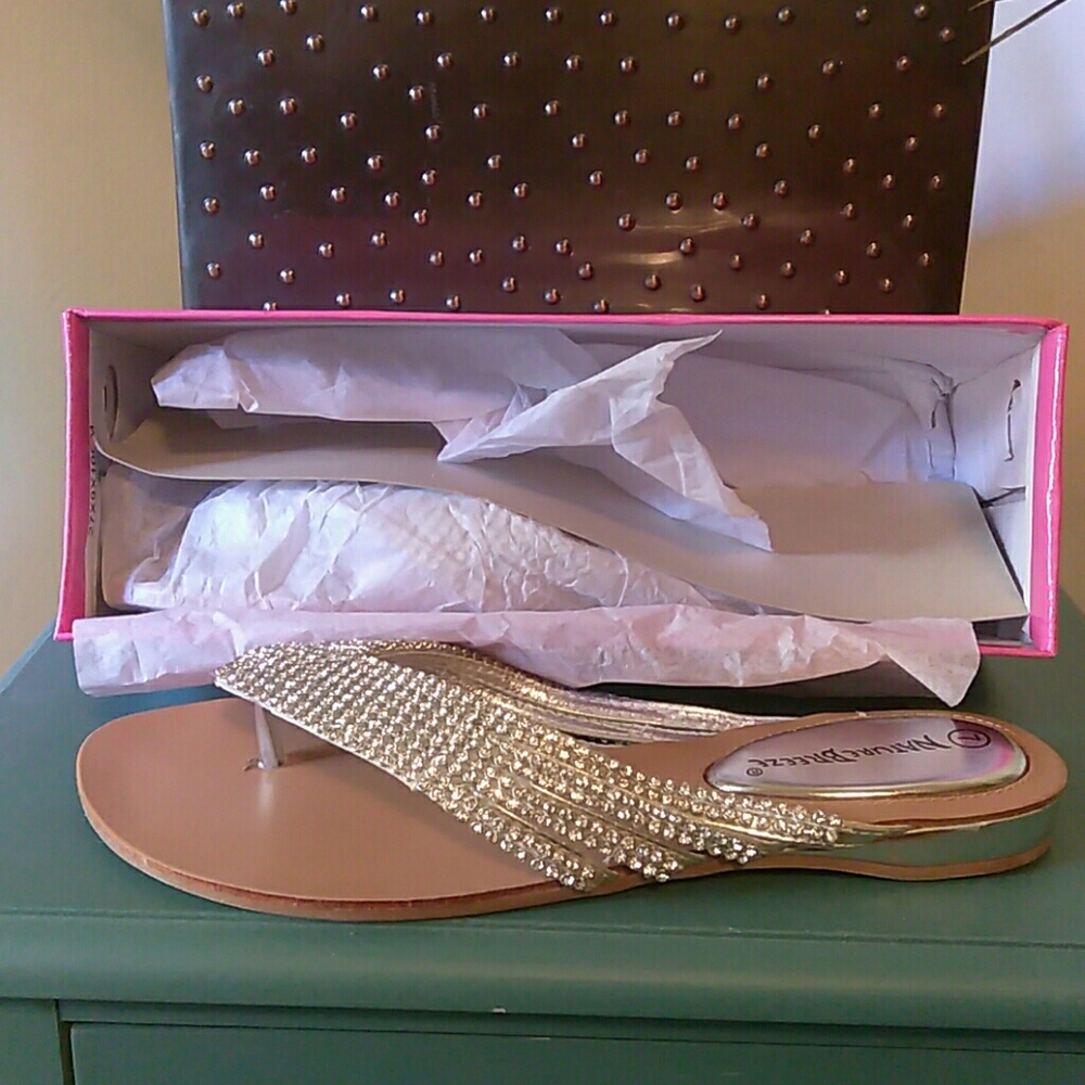 Rhinestone sandals