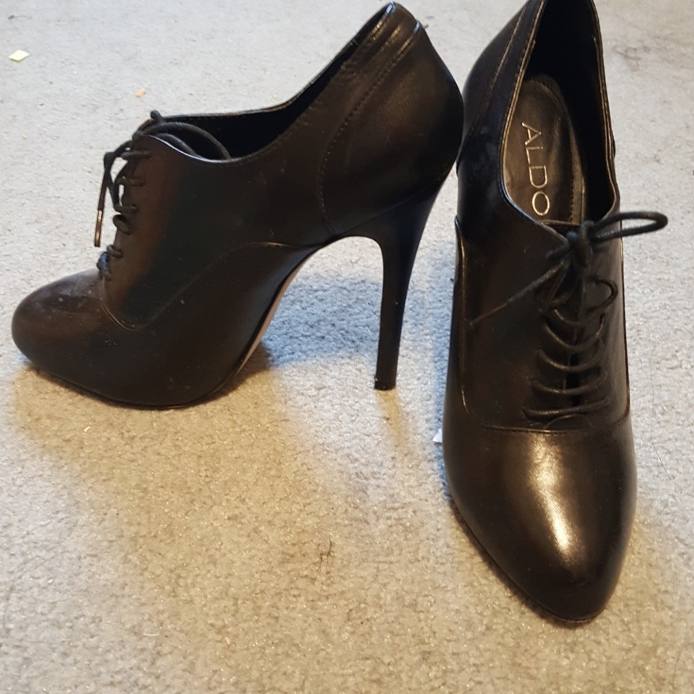 Aldo Lace up Ankle Booties