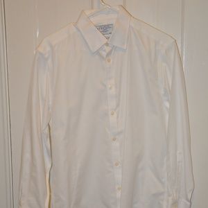 Charles Tyrwhitt NEW white non-iron extra slim fit