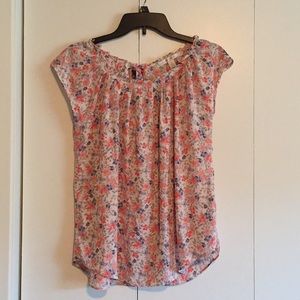 Lauren Conrad flower blouse