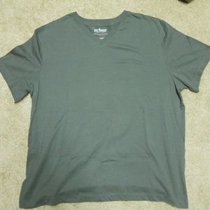 Men's grey v neck