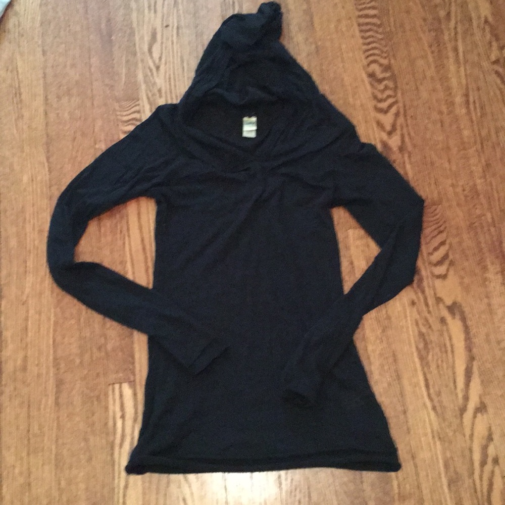 Sheer leopard light hoodie