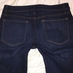 ANN TAYLOR LOFT CURVY STRAIGHT JEANS 31 12