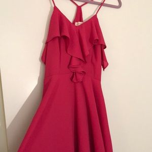 Altar’d State Hot Pink Dress Size Medium