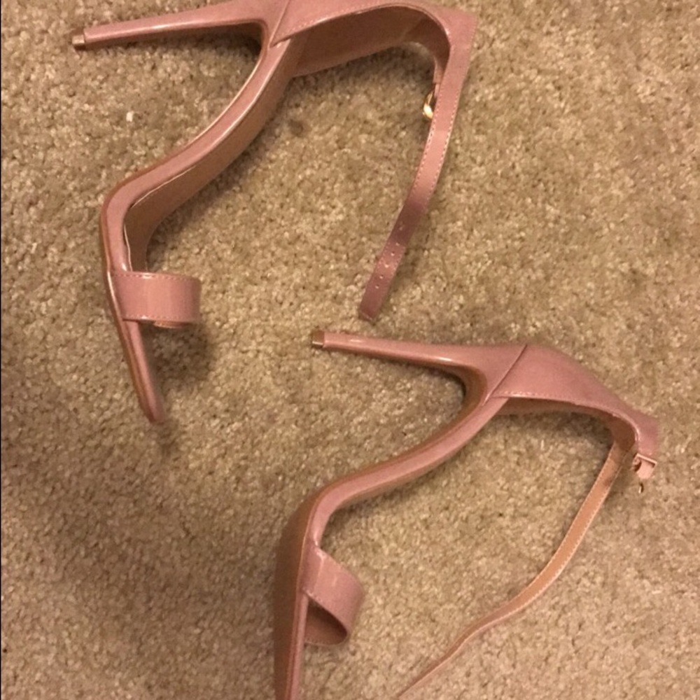 Charlotte Russe nude heels size 8