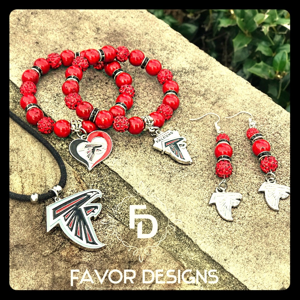 Atlanta Falcons Custom Jewelry ColorRush