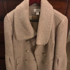 Loft Cream & Gold Coat