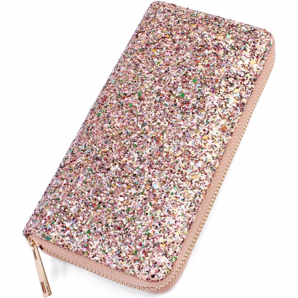 Glitter Bling Wallet (Pink)