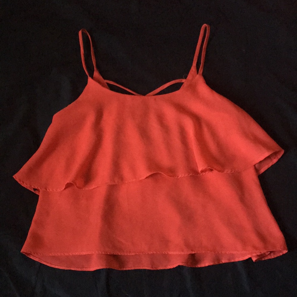 Spaghetti Strap Crop Top