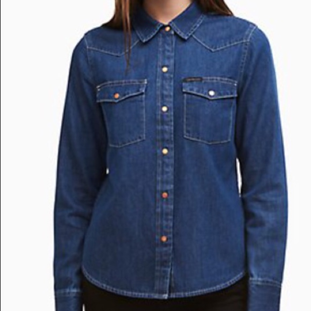 Calvin Klein denim shirt