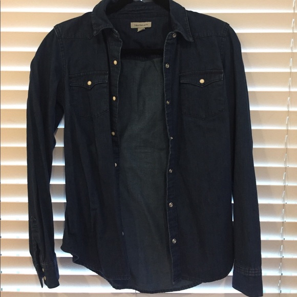 Calvin Klein denim shirt - Picture 2 of 3