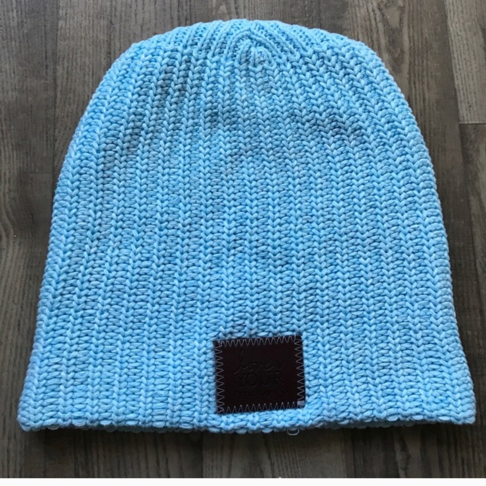 Love Your Melon Baby Blue Beanie