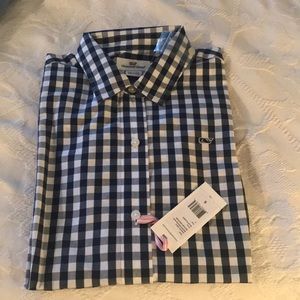 Vineyard Vines Long Sleeve Gingham Button Down