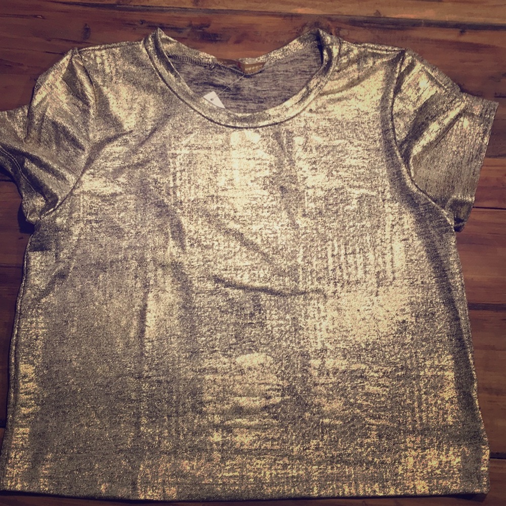 Metallic tee