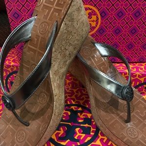 Tory Burch Cork Slides