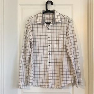 Tasso Elba Long-Sleeve Button Down Shirt!