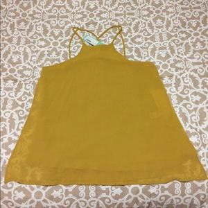 Brand New Mustard Tank Top