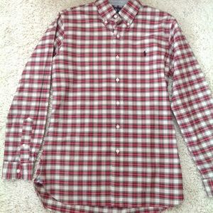 Men's Ralph Lauren plaid oxford
