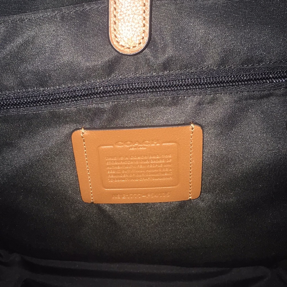 Authentic Designer Coach Backpack - Picture 2 of 2