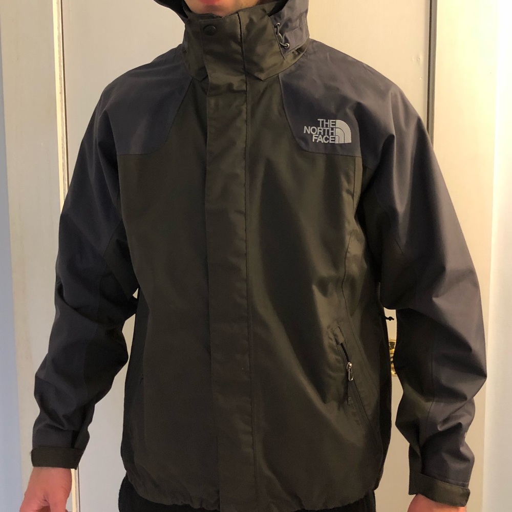 North Face All Season Jacket. Grey and Olive