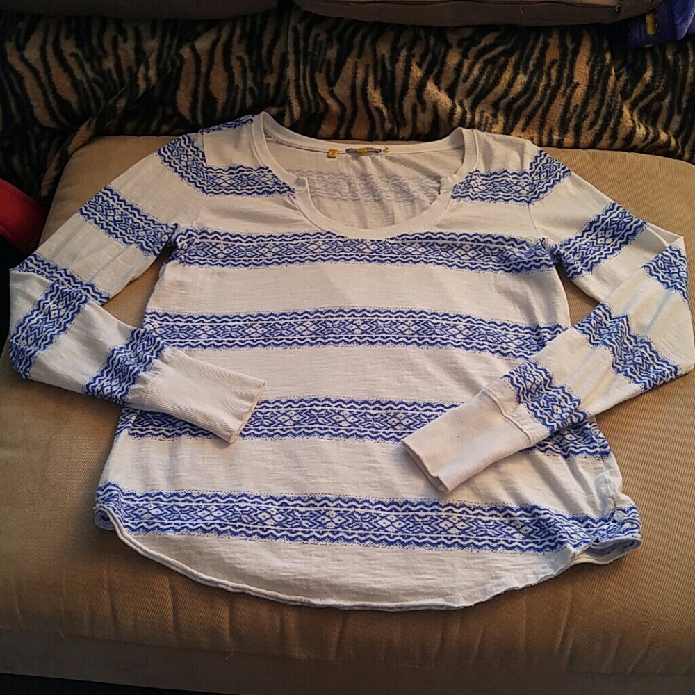 Anthropologie. long sleeve tee