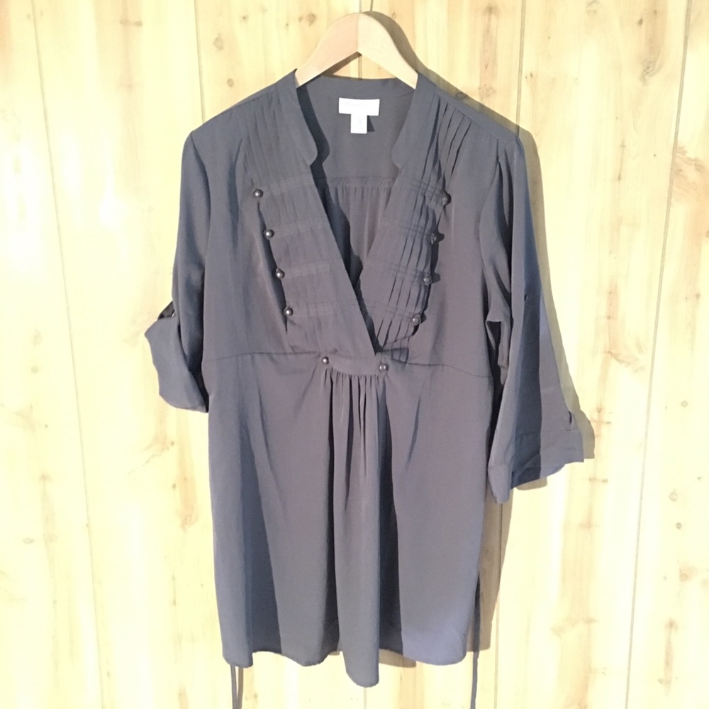 3 for $30 Military-Style Maternity Blouse