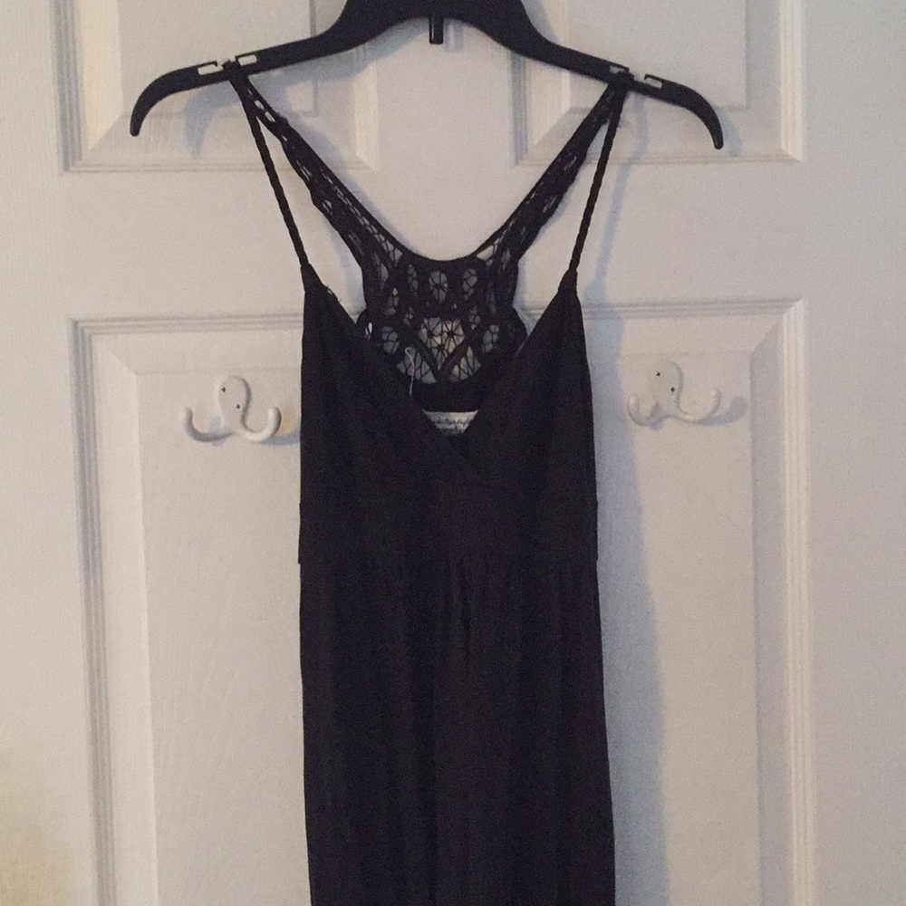 black sun dress
