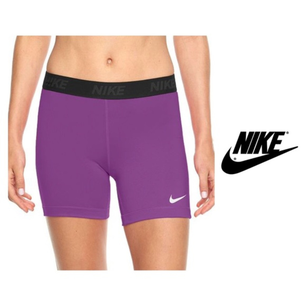 SOLD Women's Nike Shorts Purple Training S L - Picture 7 of 7