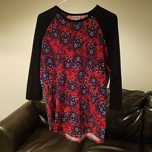 LuLaRoe Randy Tee, size large
