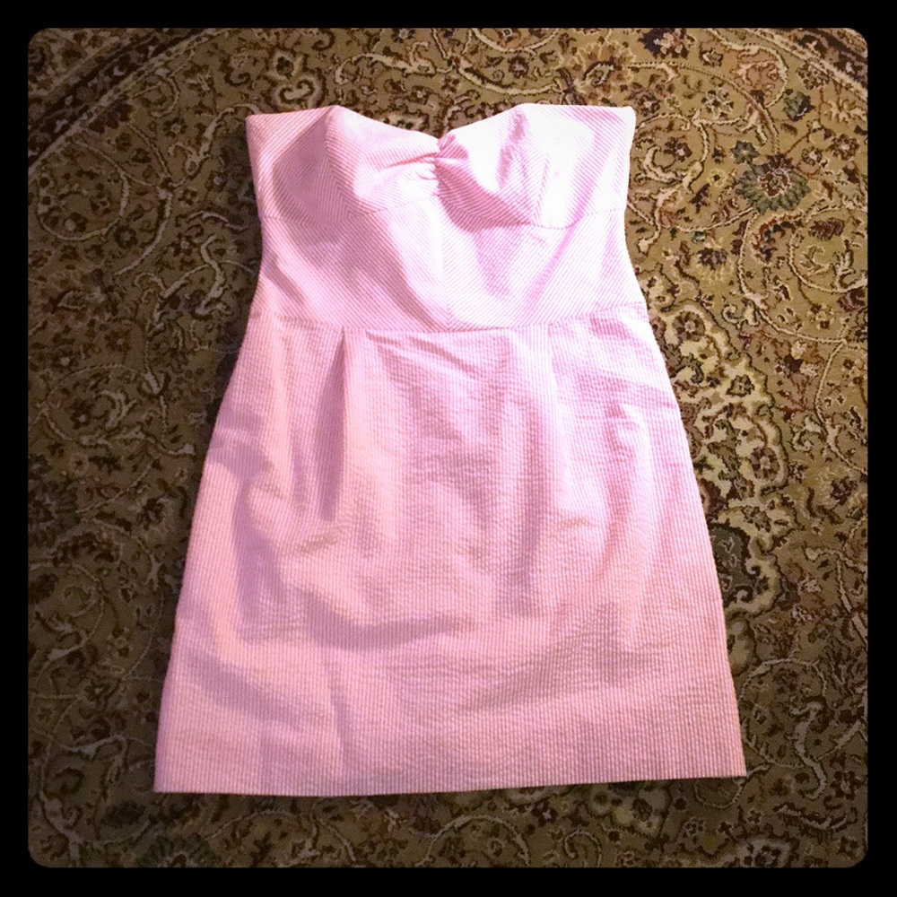 Britt Ryan strapless dress