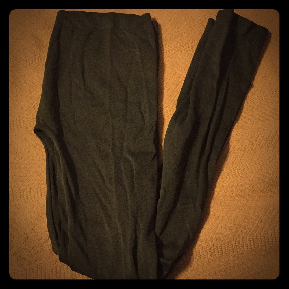 Hunter green leggings