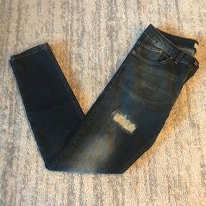 Zara Denim Slim Straight Jeans