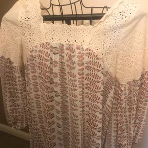 Feather Tunic NWOT
