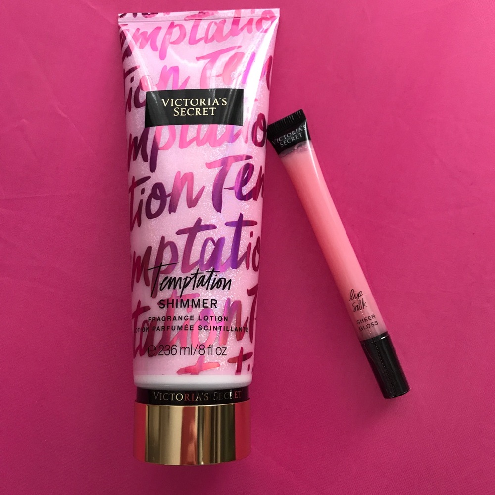 BRAND NEW! VS SHIMMER LOTION & LIP SILK - Picture 1 of 1