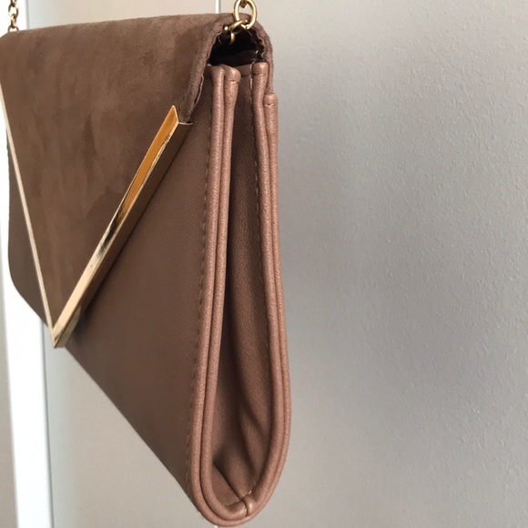 Like New suede clutch - Picture 2 of 3