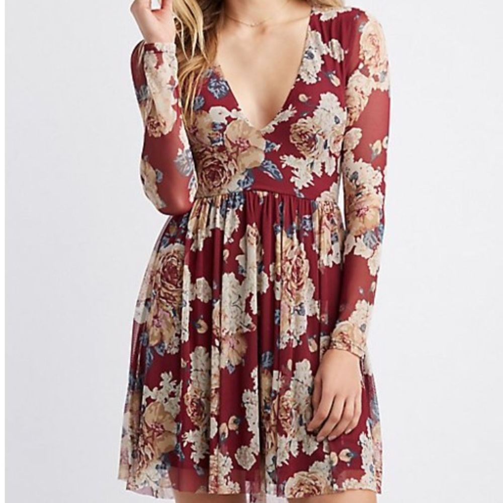 Floral Skater Dress