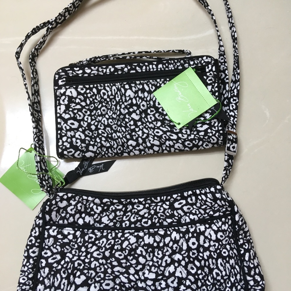 Vera Bradly Crossbody and Wristlet