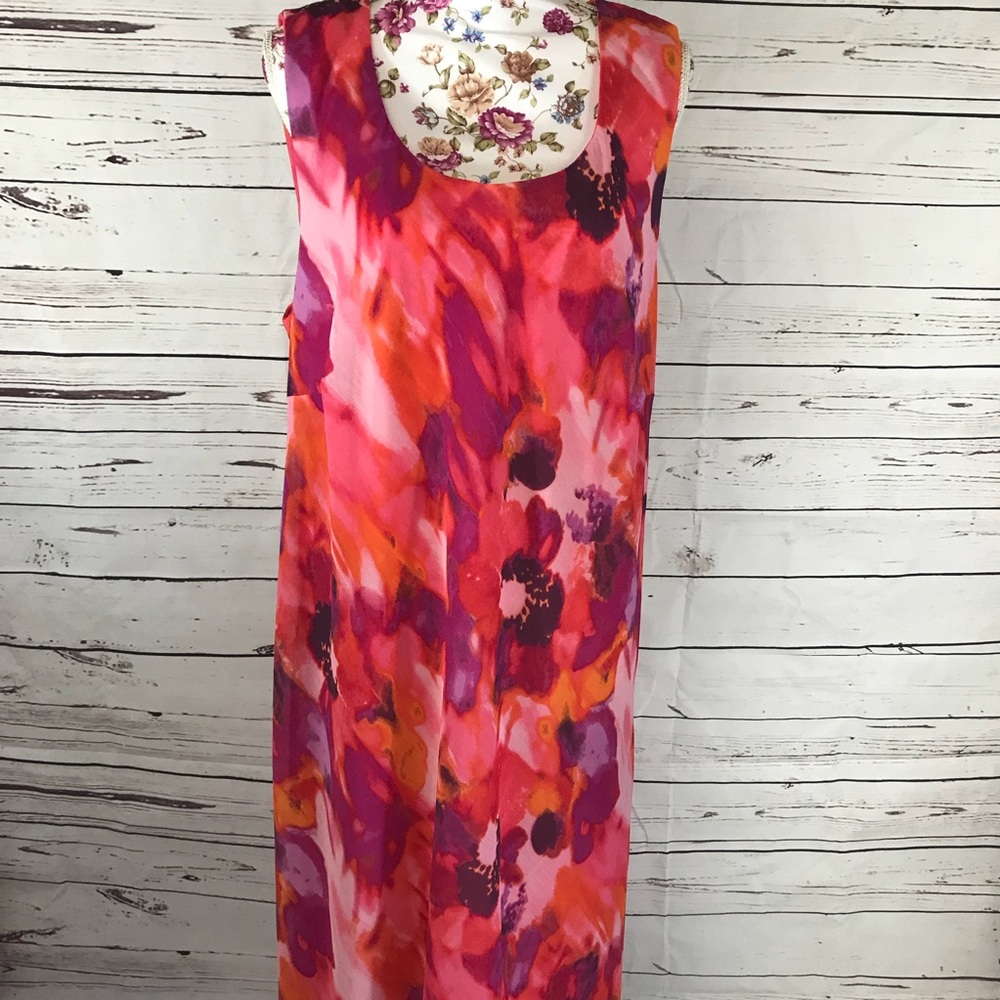 Plus Size: Studio 1 20W sleeveless pink dress