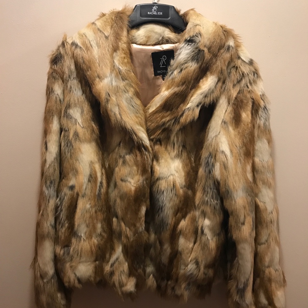 Rachel Zoe Faux Fur Coat