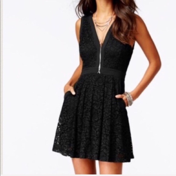 Free People Dresses & Skirts - HOLD FREE PEOPLE NWT Sz XS Black lace dress