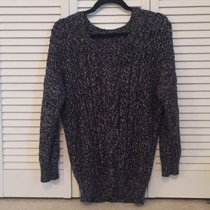 Oversized Cable Knit IGNI Brand Sweater from Japan