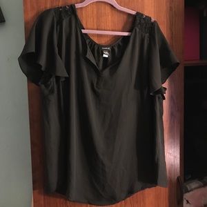 Beautiful black and lace top.