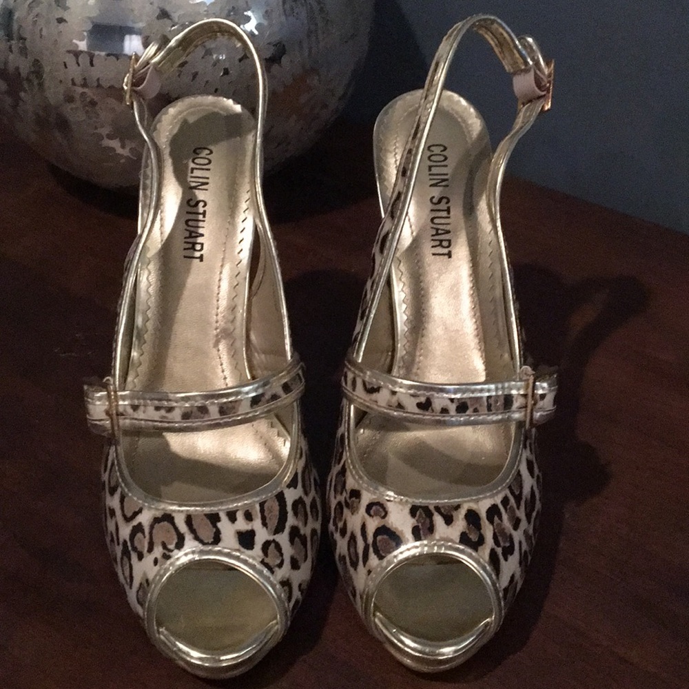 Collin Stuart leopard heels - Picture 2 of 3