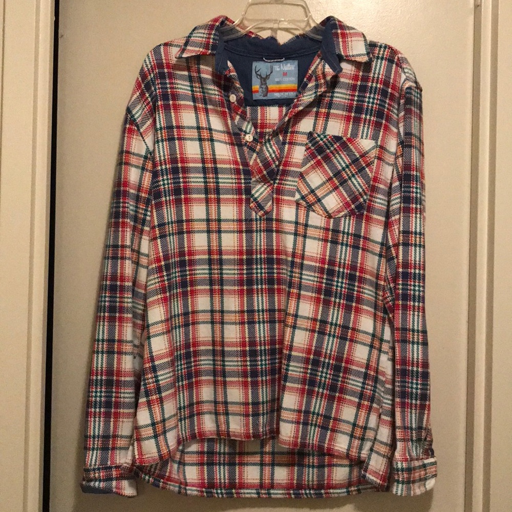 Chubbies flannel button down