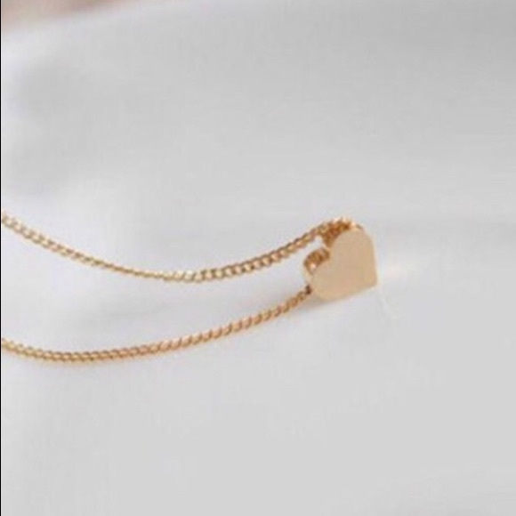 1MORE LEFT Rated 5 ⭐️⭐️Gold Plated Dainty Heart - Picture 4 of 7