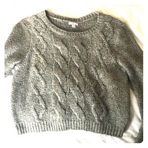 Crop top sweater