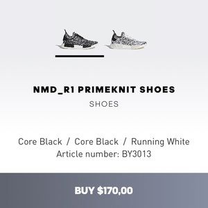 NMD_R1 Primeknit ZEBRA
