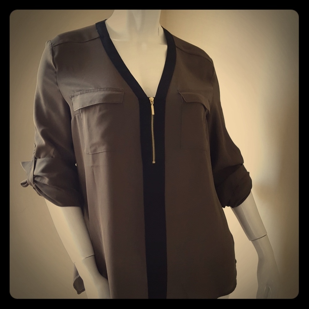 Express Zip Blouse
